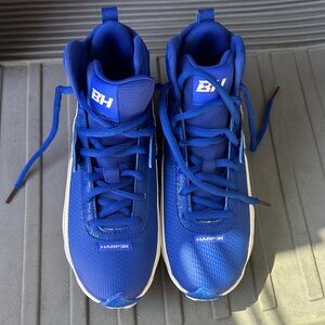 Under Armour Royal Blue High-Top Baseball Cleats